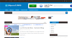 Desktop Screenshot of 24punto7.info
